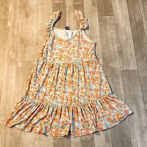 Floral swing dress